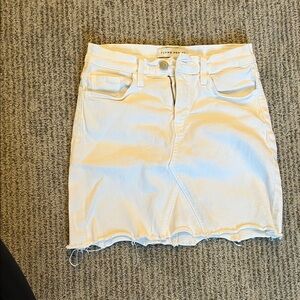 Flying Monkey Women's Light Denim Mini Skirt